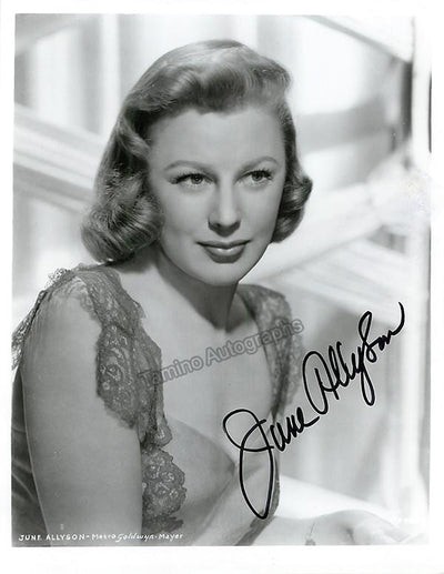 Allyson, June - Signed Photo