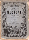 Almanach Musical - Paris - Years 1862 & 1863