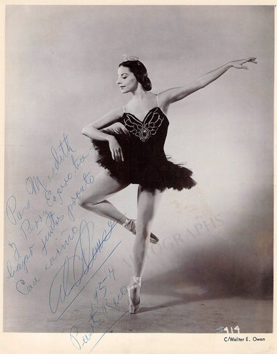 Alonso, Alicia - Signed Photo