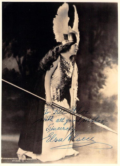 Alsen, Elsa - Signed Photograph in Die Walkure