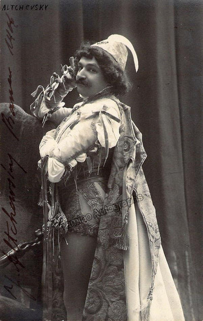 Altchevsky, Ivan - Signed Photo Postcard