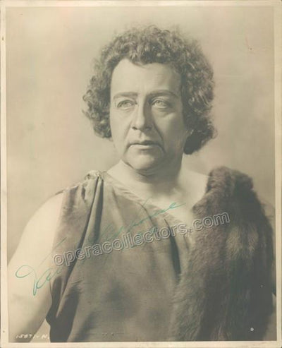 Althouse, Paul - Signed Photograph in Role 1939