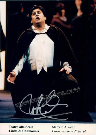 Alvarez, Marcelo - Signed Photo as Carlo