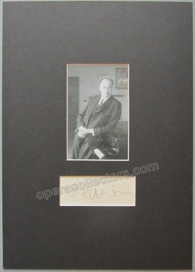 Alwin, Carl - Signature & Photo