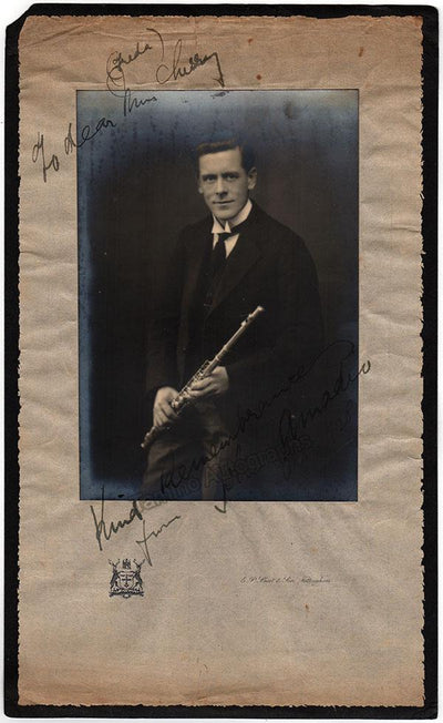 Amadio, John - Larger Size Signed Photograph 1928