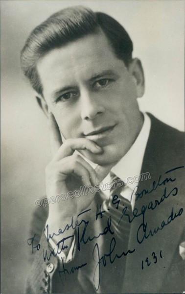 Amadio, John - Signed photo