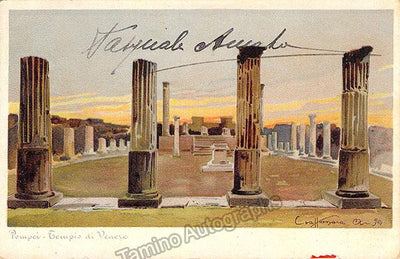 Amato, Pasquale - Signed Postcard