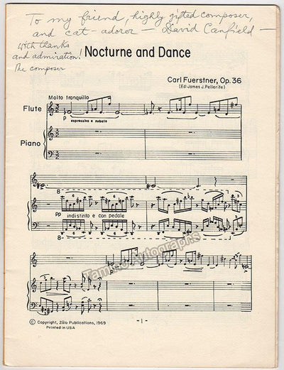 American Composers - Lot of Printed Scores Signed