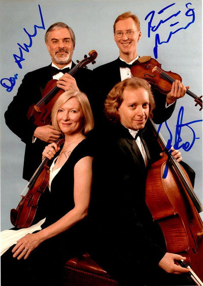 American String Quartet - Larger Size Signed Photo