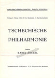 Ancerl, Karel - Signed Program 1963