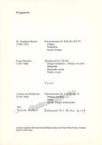 Anda, Geza - Signed Program Ansbach 1973