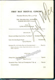 Anderson, Marian - Ormandy, Eugene - Welitch, Ljuba - Signed Program 1950