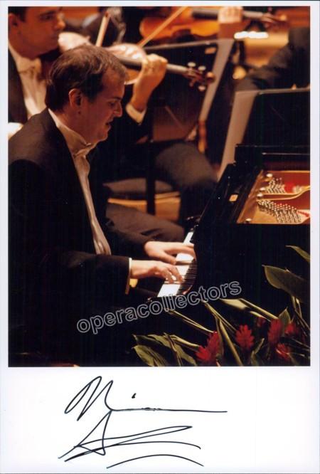 Angelich, Nicholas - Signed photo performing - Tamino