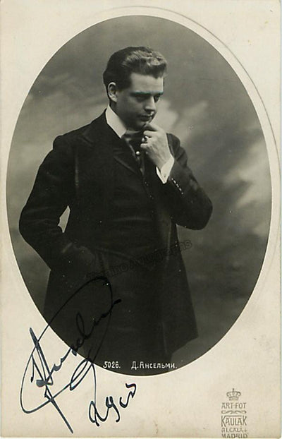 Anselmi, Giuseppe - Signed Photograph