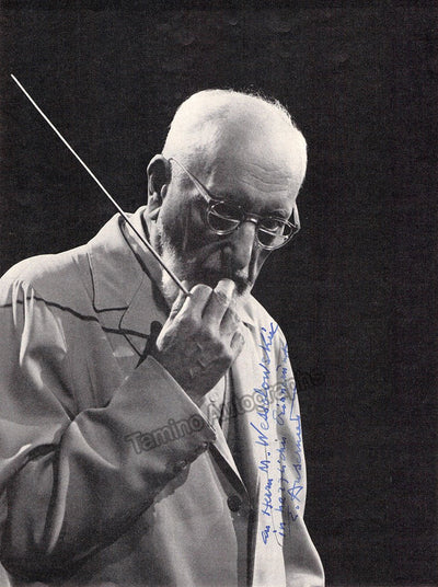 Ansermet, Ernest - Large Signed Photo