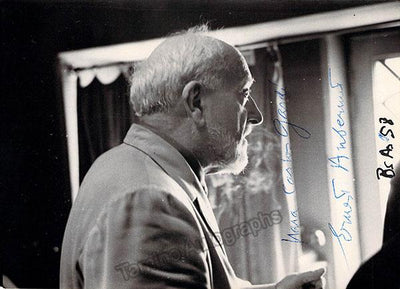 Ansermet, Ernest - Signed Photo 1958