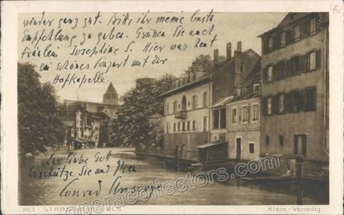 Ansorge, Conrad - Signed Postcard 1918