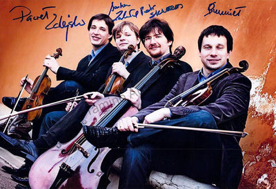 Apollon Musagete String Quartet - Larger Size Signed Photo