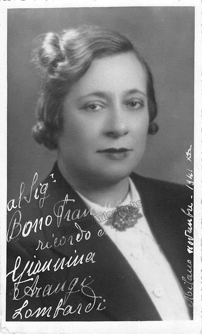 ARANGI-LOMBARDI, Giannina