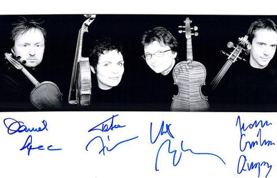 Arcanto String Quartet - Larger Size Signed Photo