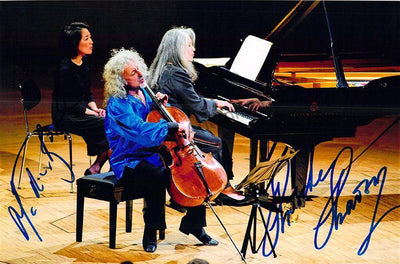 Argerich, Martha - Maisky, Misha - Double Signed Photograph