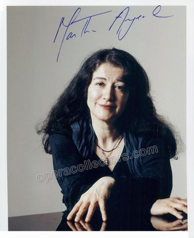Argerich, Martha - Signed photo