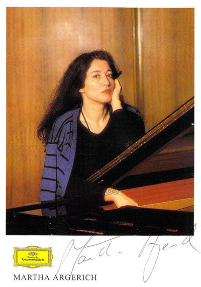 Argerich, Martha - Signed Photo