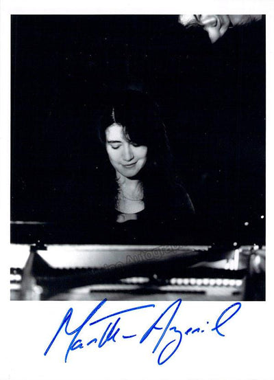 Argerich, Martha - Signed Photo