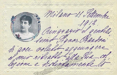 Arkel, Teresa - Autograph Letter Signed