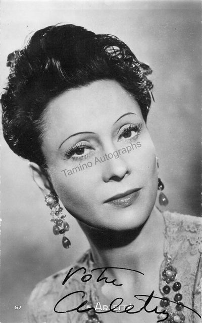 Arletty - Signed Photograph