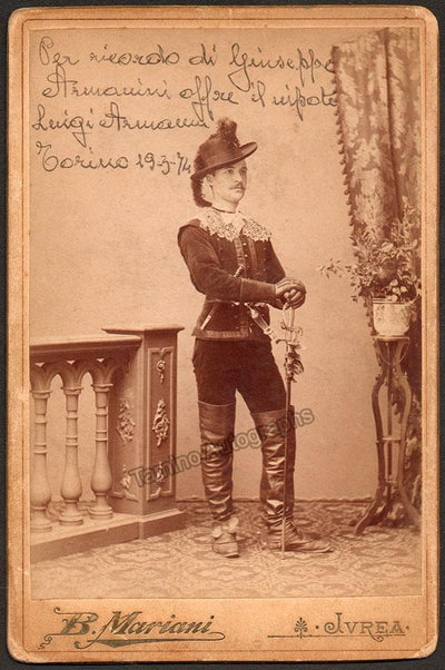 Armanini, Giuseppe - Cabinet Photo in Role