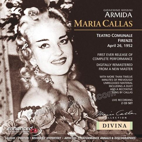 Armida - Teatro Comunale, Firenze Apr 26th, 1952 - Enhanced CD Album