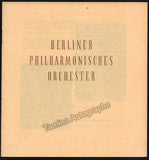 Arrau, Claudio - Concert Program Berlin 1961