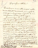Arrivabene, Opprandino - Autograph Letter Signed 1871