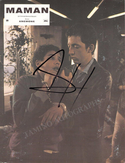Arthur H - Signed Photograph in "Maman"