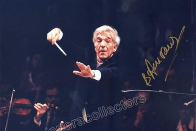 Ashkenazy, Vladimir - Signed photo conducting