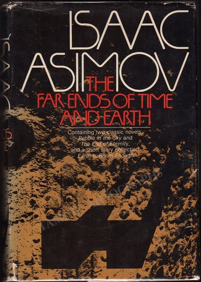Asimov, Isaac - Signed Book "The Far Ends of Time and Earth" 1979