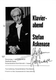 Askenase, Stefan - Signed Program Kassel, Germany 1976