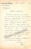 Auber, Daniel-François-Esprit - Autograph Letter Signed 1849
