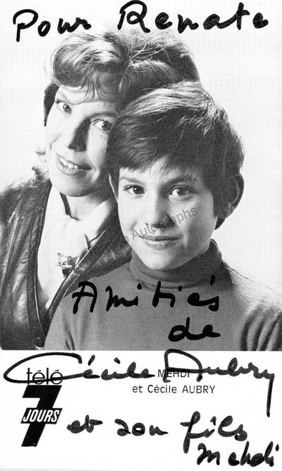 Aubry, Cecile - Signed Photograph