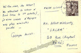 Auric, Georges - Signed Postcard