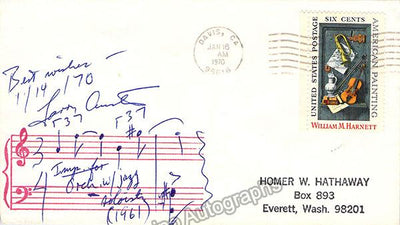 Austin, Larry - Signed Envelope 1970