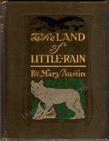 Austin, Mary - Signed Book "The Land of Little Rain"