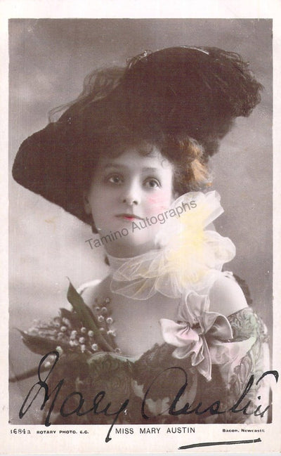 Austin, Mary - Signed Photograph