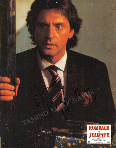 Auteuil, Daniel - Signed Photograph in "Romuald & Juliette"