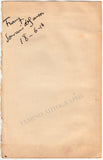 Autograph Album - 15+ Signatures Opera Singers WWI