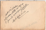 Autograph Album - 15+ Signatures Opera Singers WWI
