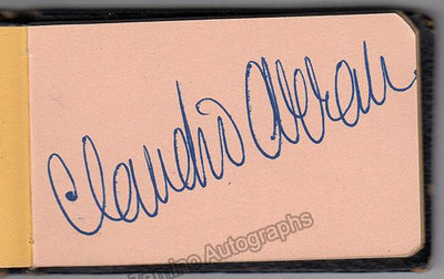 Autograph Album - 40+ Signatures of Pianists, Violinists, etc 1950s