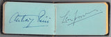 Autograph Album - 40+ Signatures of Pianists, Violinists, etc 1950s