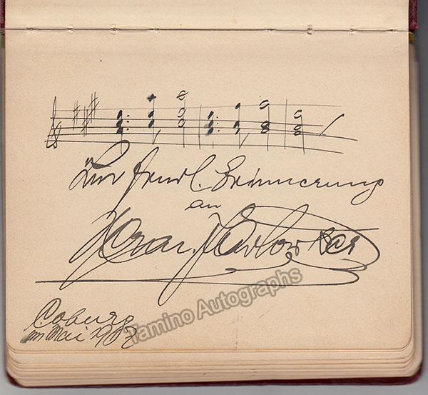 Signature Models Album Autograph Album - 80+ Signatures of Singers 1917-1929 – Tamino